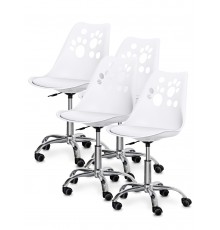 Комплект (4шт) дитяче крісло Evo-Kids Indigo White (арт H-232 W/W-Х4)