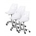 Комплект (4шт) дитяче крісло Evo-Kids Indigo White (арт H-232 W/W-Х4) 