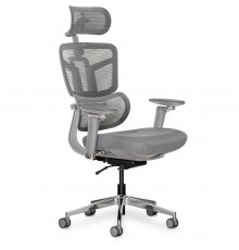 Крісло Mealux S4 Air Fabric Grey (арт. HF-S4 F/G)