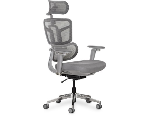 Крісло Mealux S4 Air Fabric Grey (арт. HF-S4 F/G) 