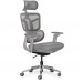 Крісло Mealux S4 Air Fabric Grey (арт. HF-S4 F/G) 