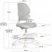 Дитяче крісло Evo-Kids Sirius Air Grey (арт.Y-605 G) 