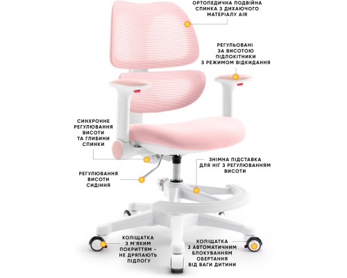 Дитяче крісло Mealux-Dream Air KP (арт.Y-607 KP) 