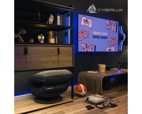Геймерське крісло Cyberlux Flex Fabric Black (арт. GM-03 B) 