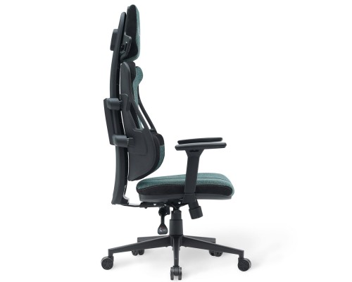 Геймерське крісло Cyberlux V8 Fabric Green (арт. GM-V8 FZ) 