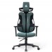 Геймерське крісло Cyberlux V8 Fabric Green (арт. GM-V8 FZ) 