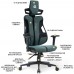 Геймерське крісло Cyberlux V8 Fabric Green (арт. GM-V8 FZ) 