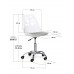 Комплект (2шт) дитяче крісло Evo-Kids Indigo White / Grey (арт H-232 W/G -Х2) 