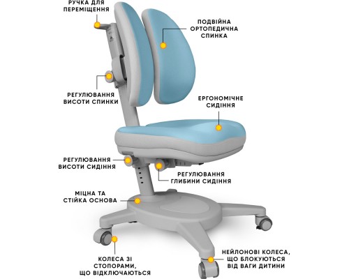 Крісло Mealux Onyx Duo BLG (арт.Y-115 BLG) 