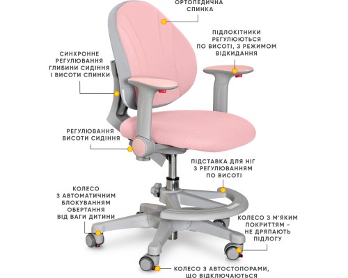 Дитяче крісло Evo-kids Mio KP (арт.Y-407 KP) 
