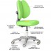 Дитяче крісло Mealux Sprint Duo Lite Green (арт.Y-412 Lite KZ) 