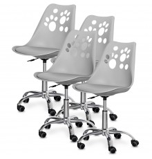 Комплект (4шт) дитяче крісло Evo-Kids Indigo Grey (арт H-232 G/G-Х4)
