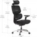 Крісло Mealux D2 Air Fabric Black (арт. HF-D2 F/B) 
