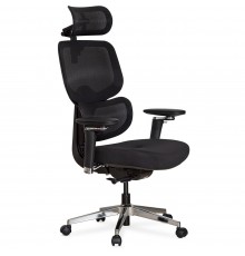 Крісло Mealux D2 Air Fabric Black (арт. HF-D2 F/B)