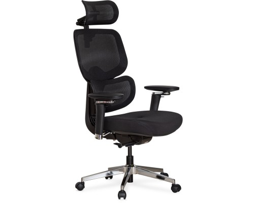 Крісло Mealux D2 Air Fabric Black (арт. HF-D2 F/B) 