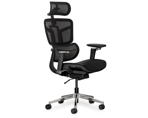 Крісло Mealux S4 Air Black (арт. HF-S4 M/B) 