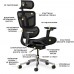 Крісло Mealux S4 Air Black (арт. HF-S4 M/B) 