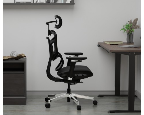 Крісло Mealux S4 Air Black (арт. HF-S4 M/B) 