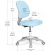 Дитяче крісло Evo-kids Limpi Blue (арт.Y-212 KBL) 