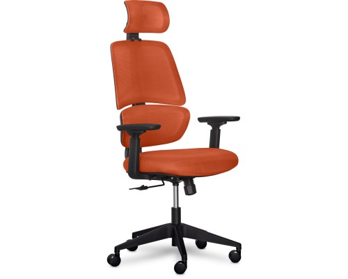 Крісло Mealux Leo Air Orange (арт.Y-543 KBY) 