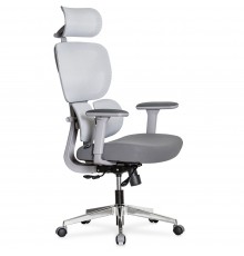 Крісло Mealux D1 Duo Air Fabric Grey (арт. HF-D1 Duo F/G)