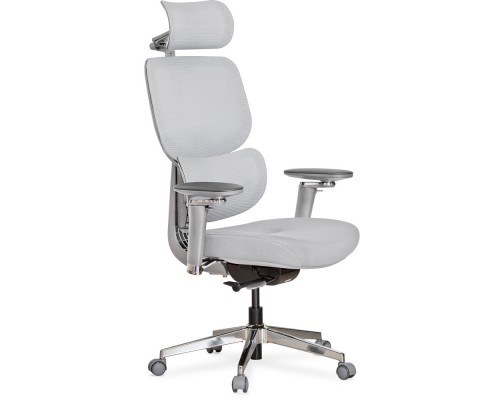 Крісло Mealux D2 Air Fabric Grey (арт. HF-D2 F/G) 