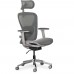 Крісло Mealux Q1 Air Grey (арт. HF Q-1 M/G) 