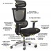 Крісло Mealux S8 Air Fabric Black (арт. HF-S8P F/B) 