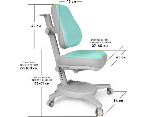 Крісло Mealux Onyx TG (арт.Y-110 TG) 