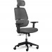 Крісло Mealux Leo Air Dark Grey (арт.Y-543 KBG) 