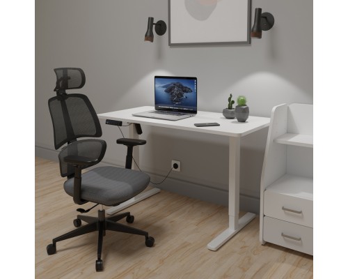Крісло Mealux Leo Air Dark Grey (арт.Y-543 KBG) 