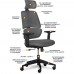 Крісло Mealux Leo Air Dark Grey (арт.Y-543 KBG) 