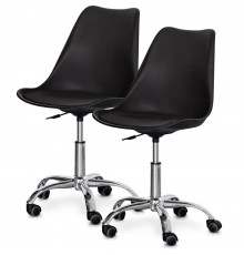 Комплект (2шт) крісло Evo-Kids Capri Black (арт. H-231 B/B -Х2)