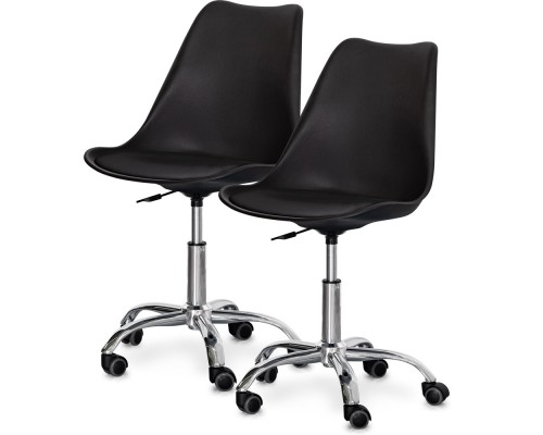 Комплект (2шт) крісло Evo-Kids Capri Black (арт. H-231 B/B -Х2) 