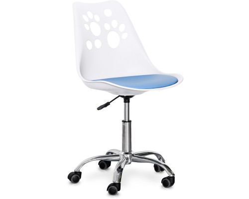 Дитяче крісло Evo-kids Indigo White / Blue (арт H-232 W/BL) 