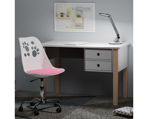 Комплект (4шт) дитяче крісло Evo-Kids Indigo White/Pink (арт H-232 W/PN-Х4) 