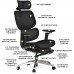 Крісло Mealux D2 Air Plus Black (арт. HF-D2 Plus M/B) 