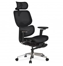 Крісло Mealux D2 Air Plus Black (арт. HF-D2 Plus M/B)