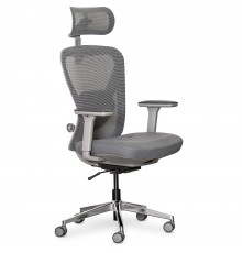 Крісло Mealux Q1 Air Fabric Grey (арт. HF Q-1 F/G)