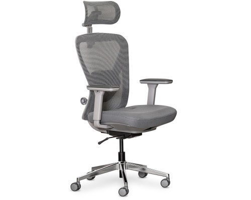 Крісло Mealux Q1 Air Fabric Grey (арт. HF Q-1 F/G) 