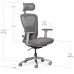 Крісло Mealux Q1 Air Fabric Grey (арт. HF Q-1 F/G) 