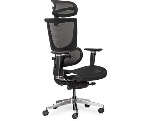 Крісло Mealux S8 Air Black (арт. HF-S8P M/B) 