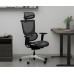 Крісло Mealux S8 Air Black (арт. HF-S8P M/B) 
