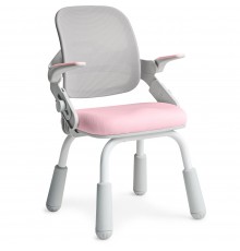 Дитяче крісло Mealux Neo Air Static Pink Grey (арт.Y-306 KPG)