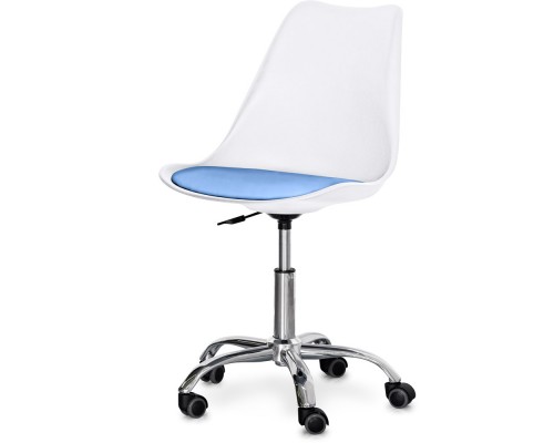 Крісло Evo-kids Capri White / Blue (арт. H-231 W/BL) 