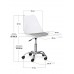 Комплект (2шт) крісло Evo-Kids Capri White / Grey (арт H-231 W/G -Х2) 