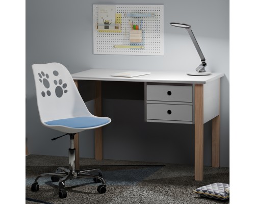 Комплект (4шт) дитяче крісло Evo-Kids Indigo White/Blue (арт H-232 W/BL-Х4) 