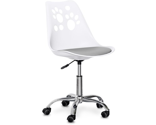 Дитяче крісло Evo-kids Indigo White / Grey (арт H-232 W/G) 