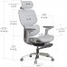 Крісло Mealux D2 Air Plus Grey (арт. HF-D2 Plus M/G) 