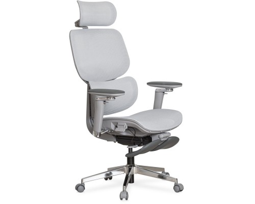 Крісло Mealux D2 Air Plus Grey (арт. HF-D2 Plus M/G) 